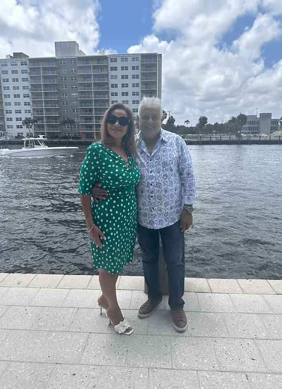 couple standing
